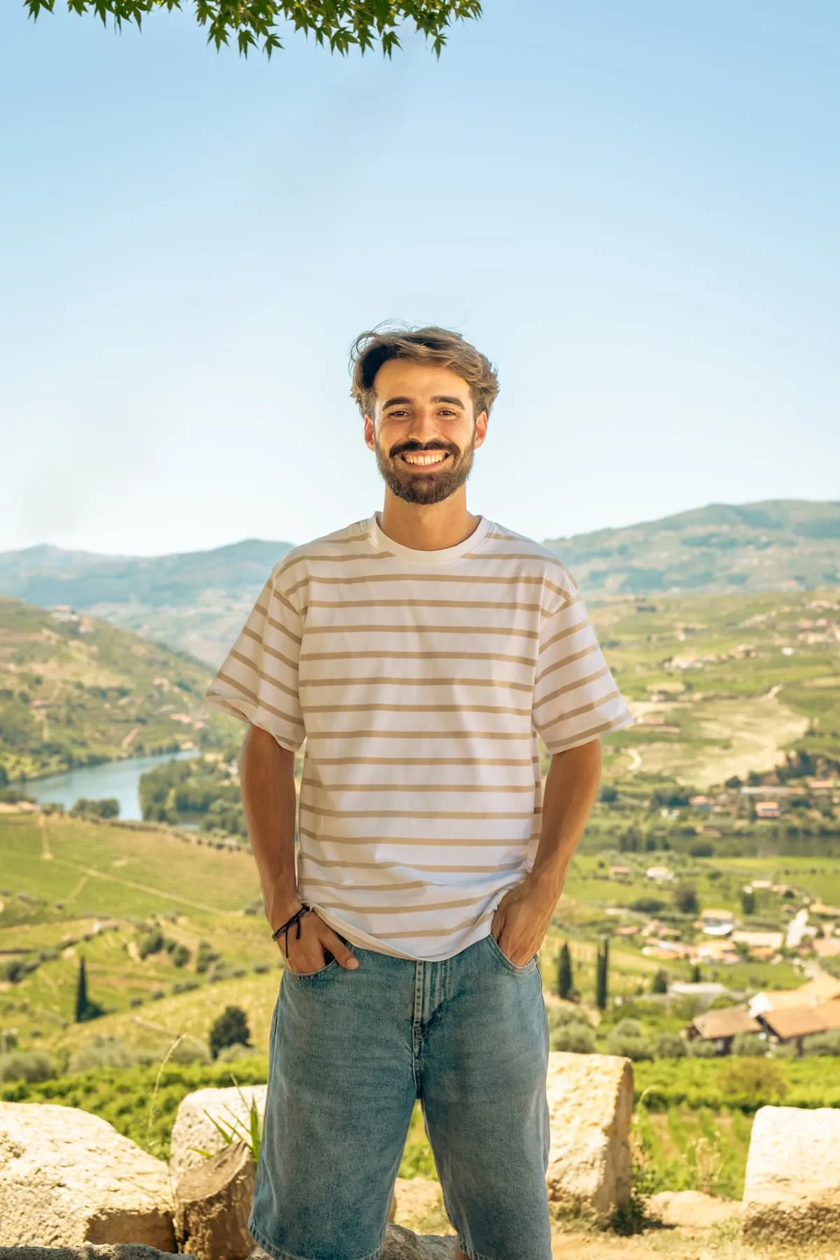 A nossa equipa, no Douro